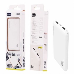 POWER BANK ONE PLUS D6042 6500MAH BRANCO POWER BANK ONE PLUS D6042 6500MAH BRANCO